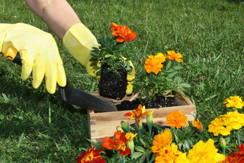 Low-carbon van used for sustainable gardening collections