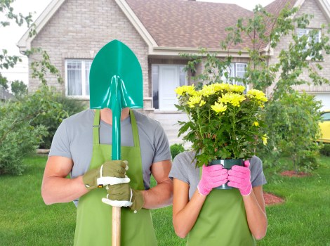Resolved complaint file in a professional garden service office